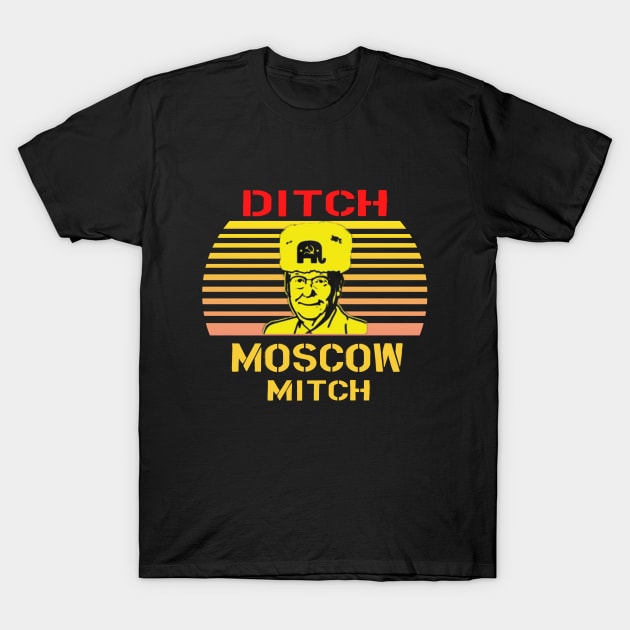 Ditch Moscow Mitch T-Shirt by khalid12